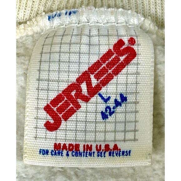 Vintage Hail To The Redskins Sweatshirt 1983 & 1984 Champs Jerzees Large USA - Picture 7 of 13